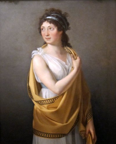 Teresa Cabarrus, discendenza di Jean de Fourcade, Teresa Tallien da anonyme école française